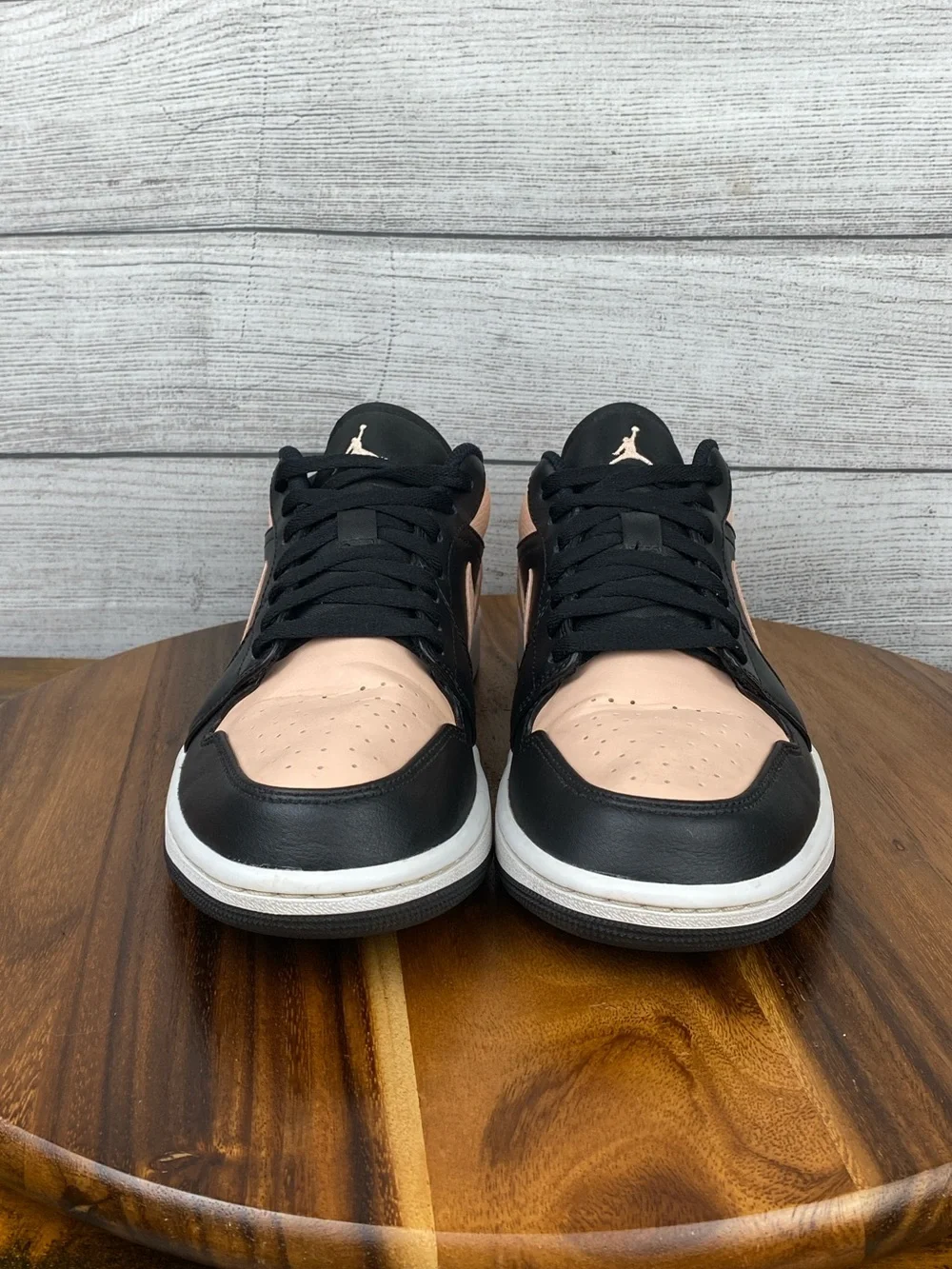 Nike Air Jordan 1 Low Black Crimson Tint Men’s Shoe 553558-034 Sneaker Size 10.5